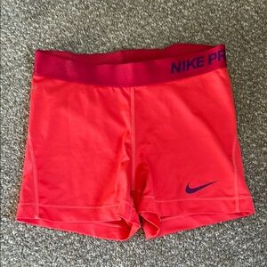 Nike Pro Athletic Shorts
